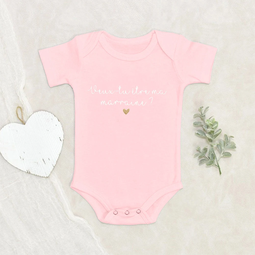 Pelele estampado para madrina de bebé recién nacido - imagen 4