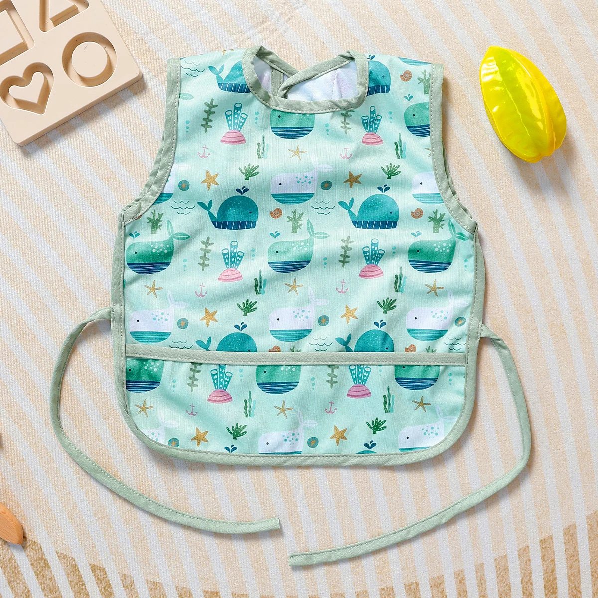 Baberos Elinfant de 1 pieza, paño eructo para niños y niñas, perfecto para regalo de cumpleaños, Baberos de alimentación de bebé, Baberos para comer - imagen 5