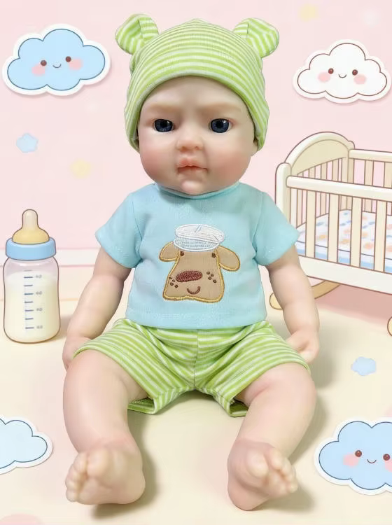 Muñeca NPK de silicona platino – Súper suave y realista