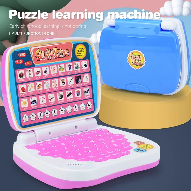 Ordenador educativo portátil para aprender inglés, alfabeto y números - imagen 3
