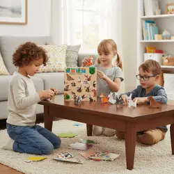 Cuaderno de origami 3D infantil – Plegado y recortable