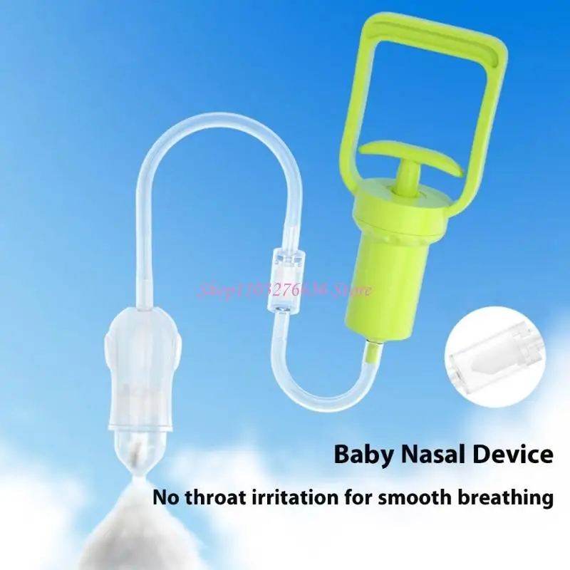 Aspirador nasal manual silencioso con boquilla de silicona suave - imagen 3