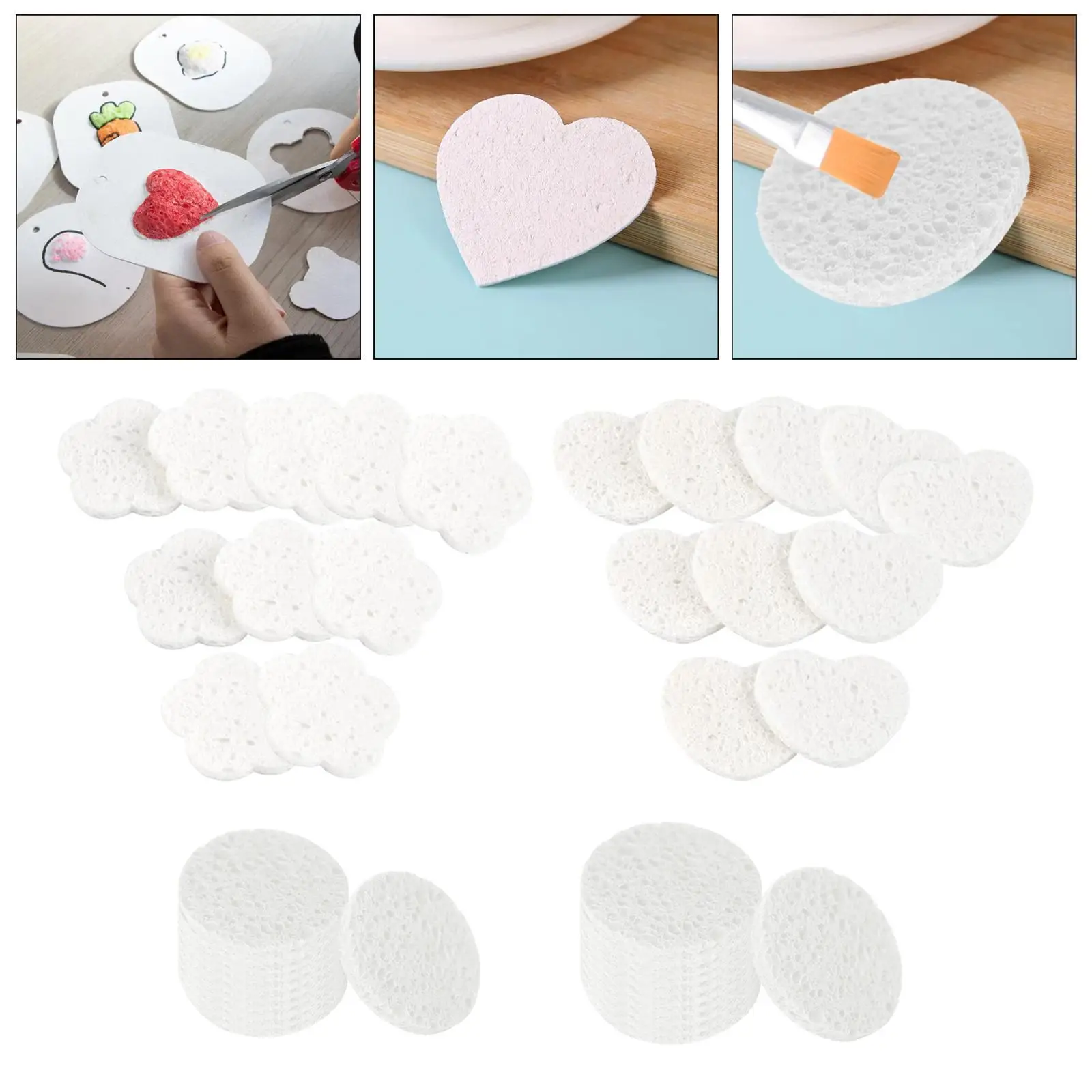 10x Foam Texture Painting Papers Absorbent Blank Texture Art Foam Sheets for Watercolor Painting Kids Art Projects 3D DIY Crafts