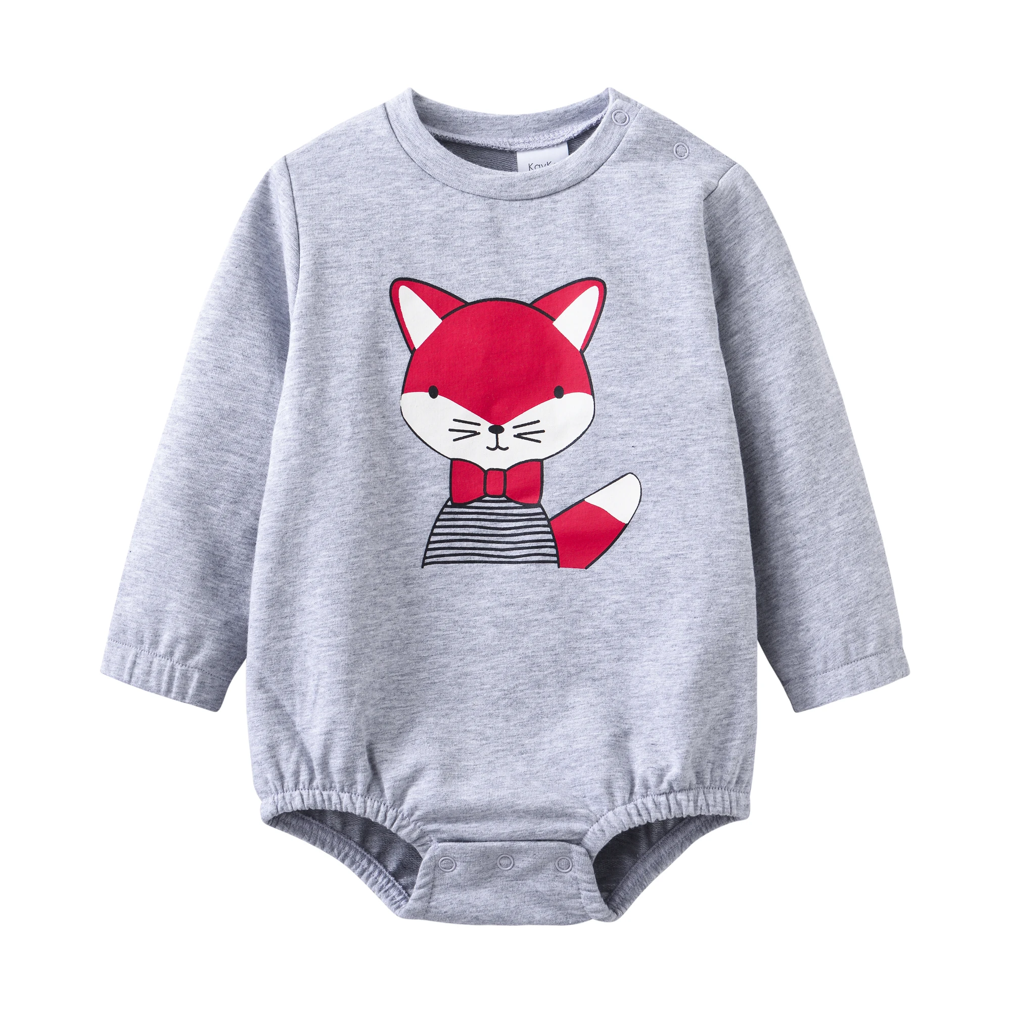 Body de manga larga para bebé recién nacido, 6M, 9M, 12M, 18M, ropa de algodón con cuello redondo para niña, ropa de primavera y otoño - imagen 2