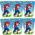 6PCS Mario
