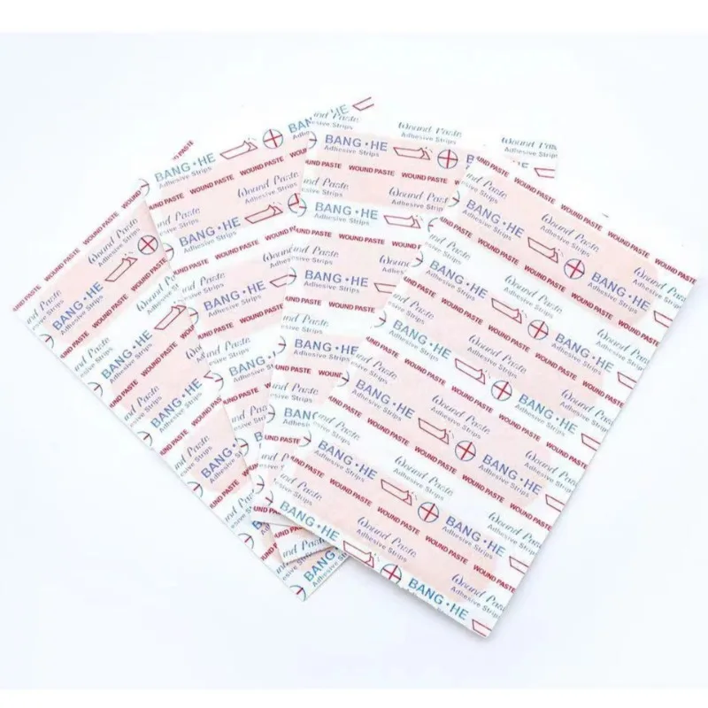 50 unids/set 100 unids/set combinaciones de varios tamaños tirita PE yeso impermeable transpirable parche de primeros auxilios vendajes adhesivos - imagen 5
