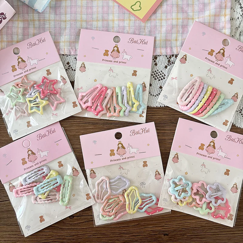 Pinzas de pelo con estrellas para niña – Diseño divertido y suave - imagen 2