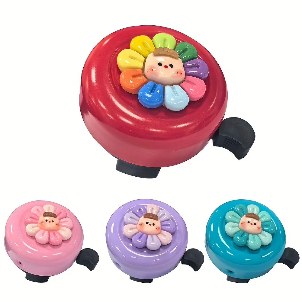 Campana de bicicleta para niños con sonido y diseño de dibujos - imagen 3