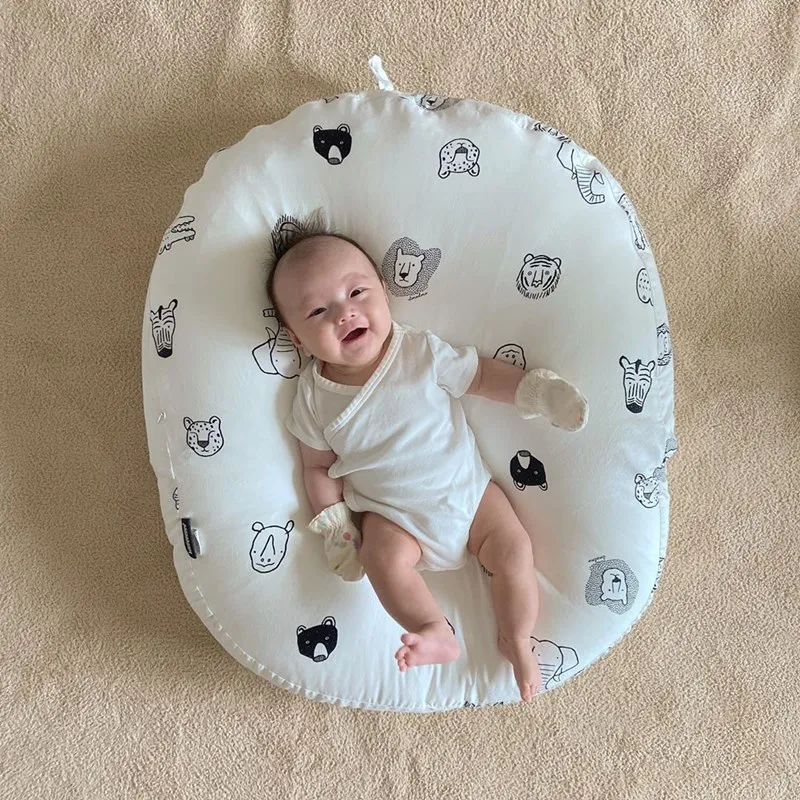Almohada antidesbordamiento para bebé, almohada antirreflujo para bebé recién nacido, cama antiescupir, almohada para dormir lateral, almohadilla para pendiente - imagen 2