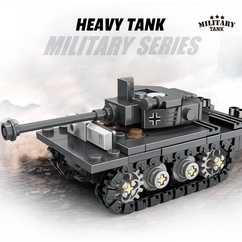 Juego de construcción militar con tanques y soldados infantiles - imagen 4