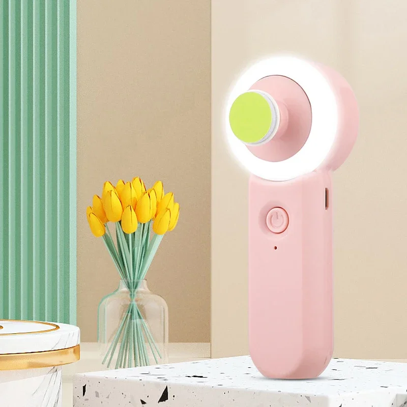 Cortauñas eléctrico luminoso recargable para recién nacidos, tijeras antitensión para bebés, juego de tijeras para uñas para bebés, amoladora de uñas para bebés - imagen 5