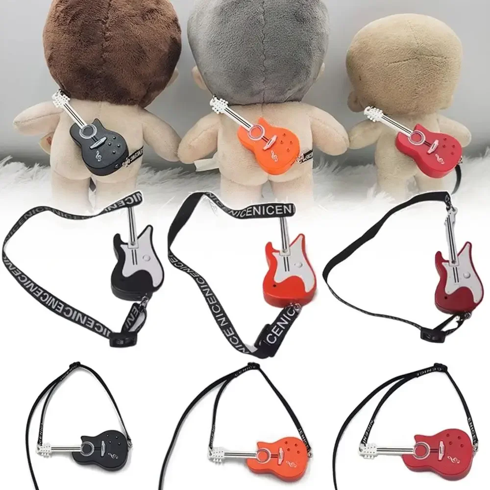 Instrumentos musicales para muñecas de 15/20cm, accesorios Multicolor para casa de muñecas, accesorios para fotos de guitarra eléctrica en miniatura, ropa para muñecas
