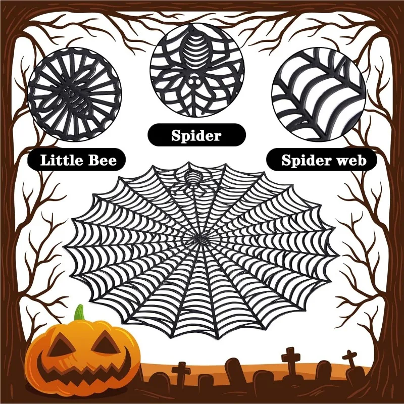 Mantel infantil Halloween con posavasos a juego - imagen 4