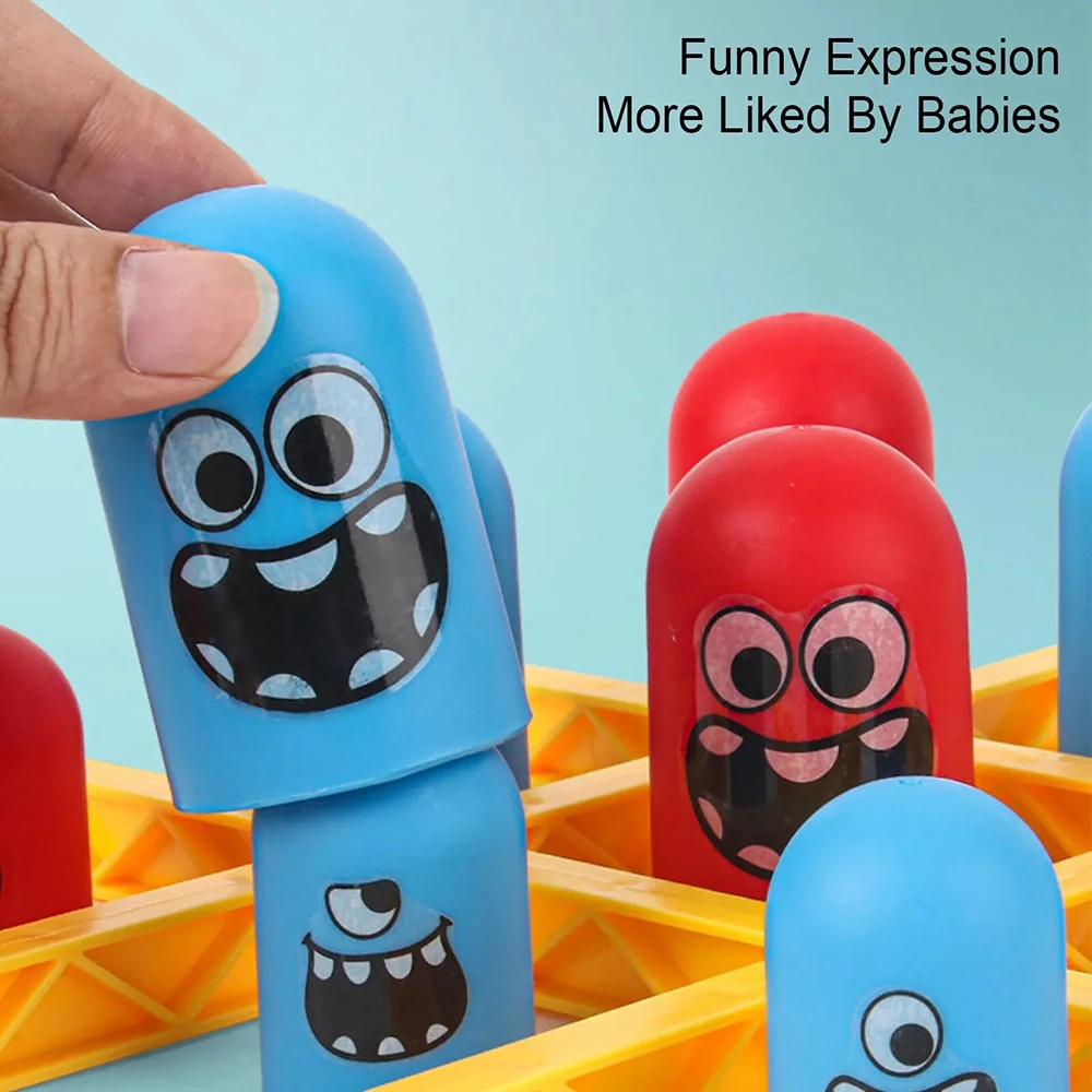 Juego de mesa familiar con ajedrez y tres en raya para niños - imagen 2