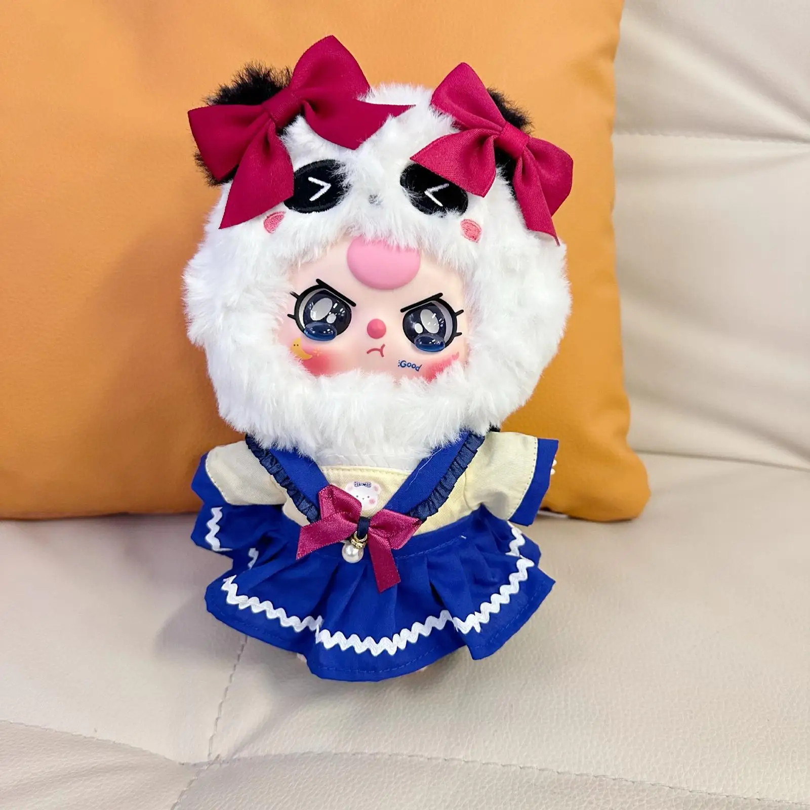 Uniforme marinero para muñeca con accesorios de pelo - imagen 2
