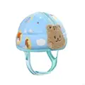Little bear on blue 