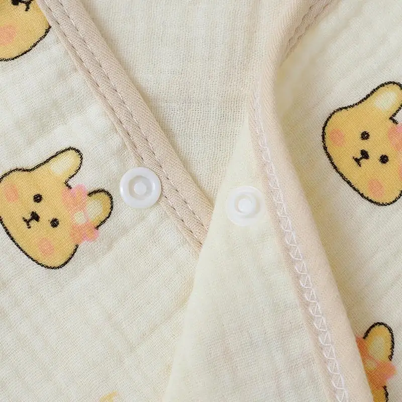 D7YD Toalla baño con capucha para recién nacido, toalla infantil absorbente suave 0 a 3 años, albornoz con estampado para - imagen 3