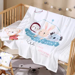 Manta de bambú suave para bebé recién nacido - Estampado infantil