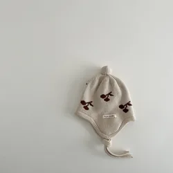 Gorro de lana coreano cálido para niños y niñas – Otoño/Invierno