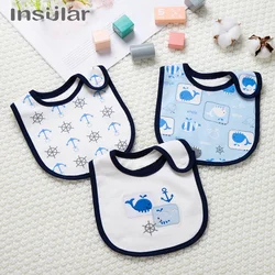 Insular Baberos bandana de algodón para bebé - niñas y niños