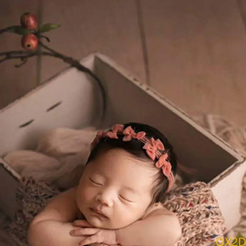 Cubierta pañales amigos envoltura suave QX2d para accesorios asistente fotografía recién nacida - imagen 5