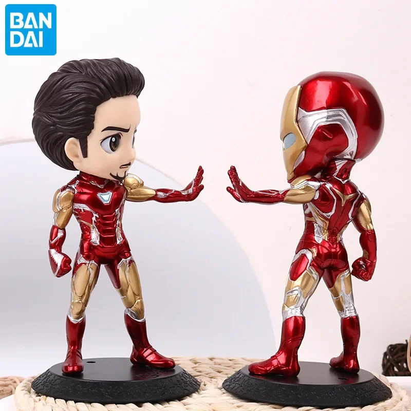 BANDAI original Banpresto Qposket Marvel vengadores Iron man Capitán América Loki Thor figuras modelo colección - imagen 5