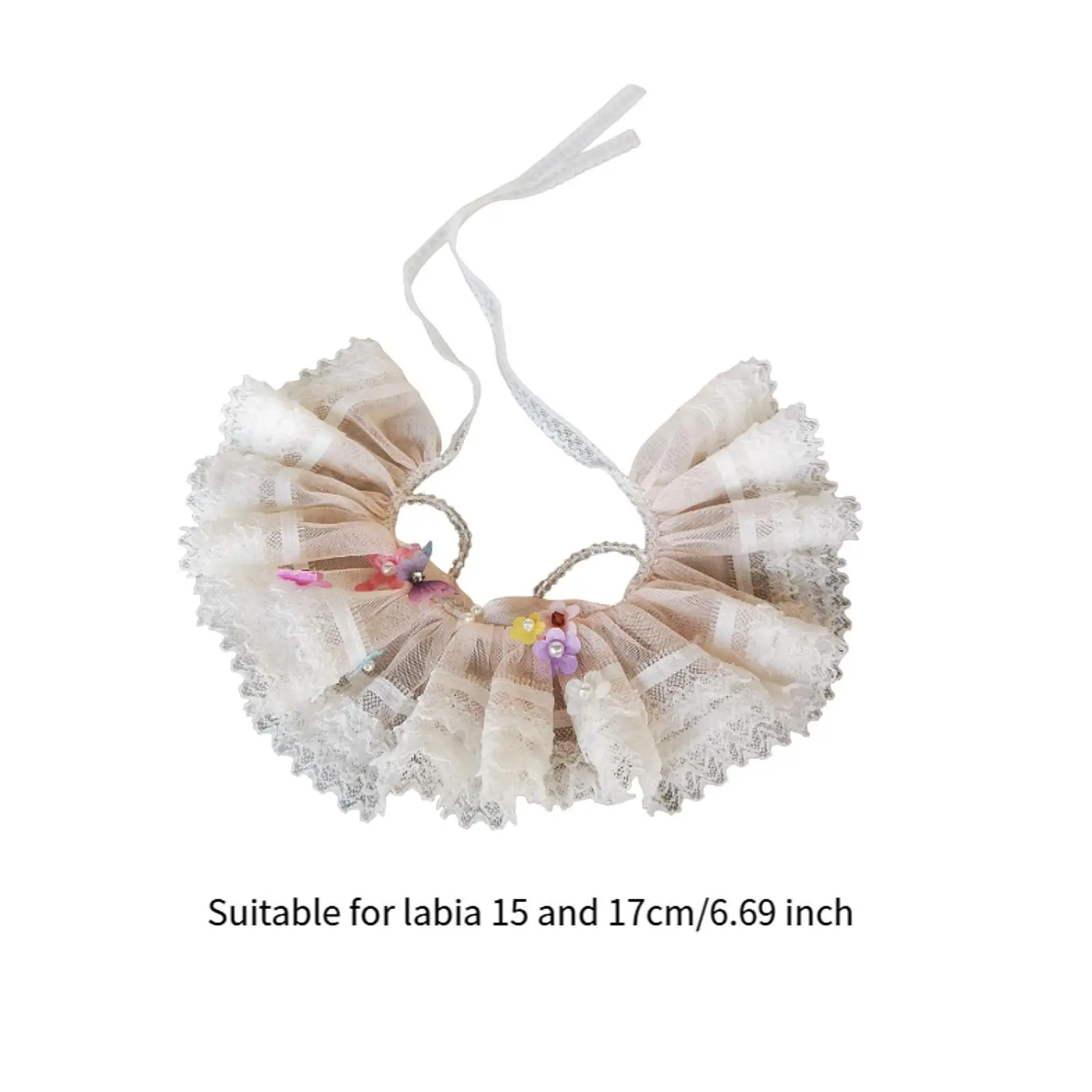 15-17cm Doll Clothing Set, Cartoon Fairy Dress for Plush Dolls