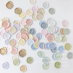 Pegatinas sello de cera vintage para scrapbooking y sobres