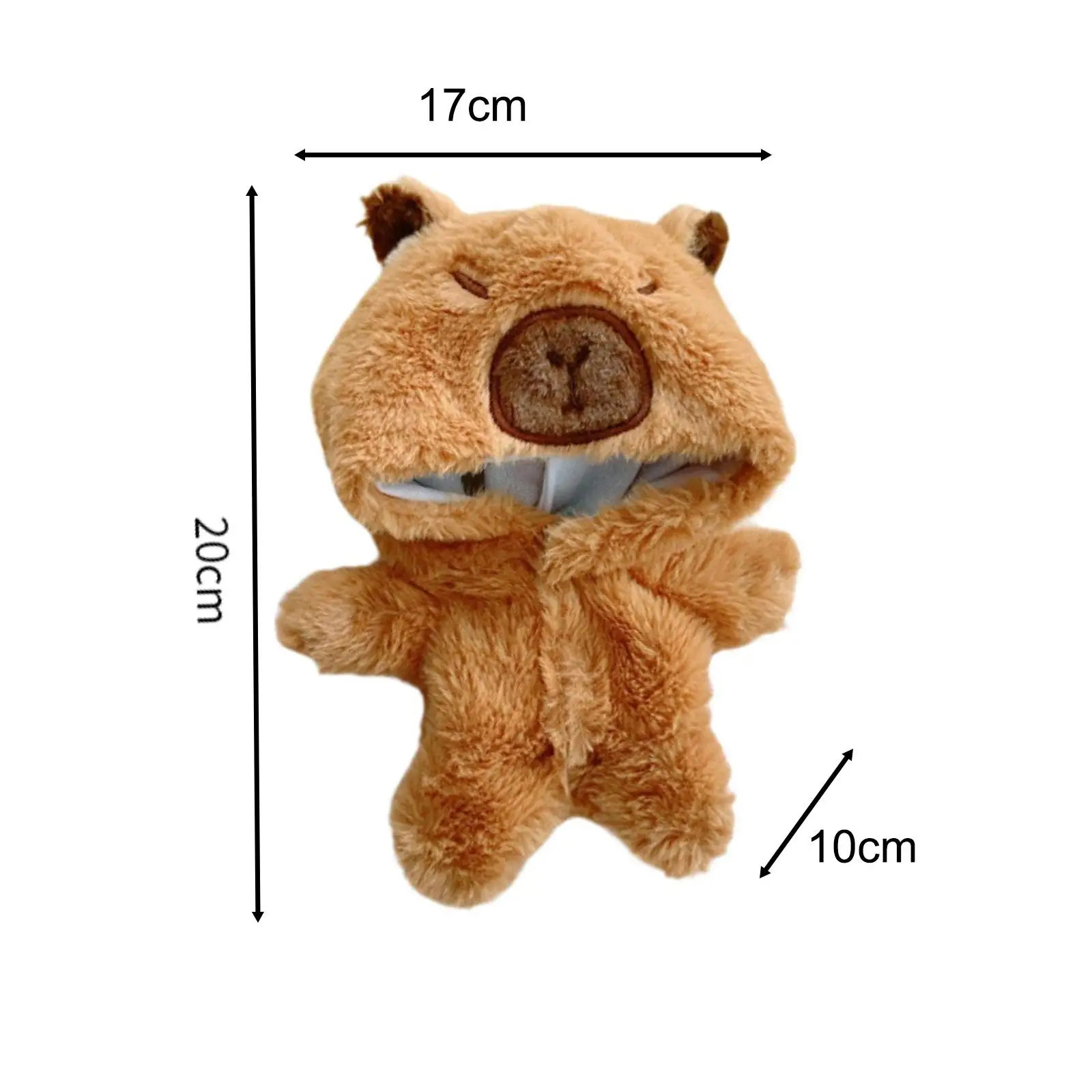 Plush Doll Rompers Cute Dolls Accessories Photo Props Costumes for 20cm Doll
