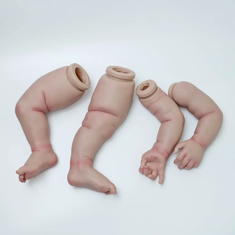 Kit de muñeco realista de 24 pulgadas, kits ya pintados, Tobiah muy realistas con muchos detalles, venas visibles, igual que en la imagen con cuerpo adicional - imagen 5