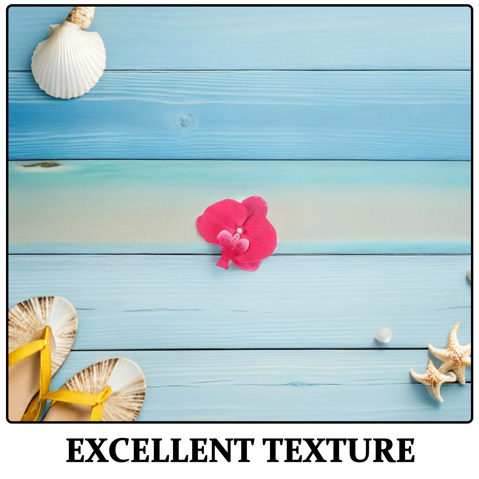 4 pares de Clips para zapatos con flores de orquídeas, elegantes decoraciones florales desmontables para tacones, sandalias, accesorios de boda, playa y verano - imagen 4