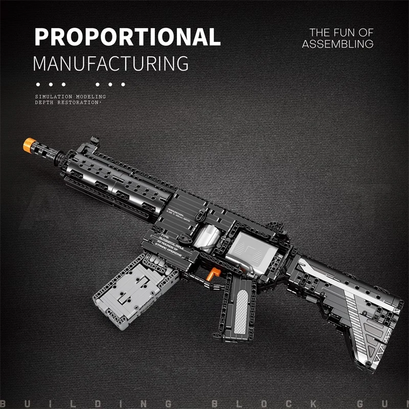 M416 Policía: juego de construcción – bloques para montar infantiles - imagen 2