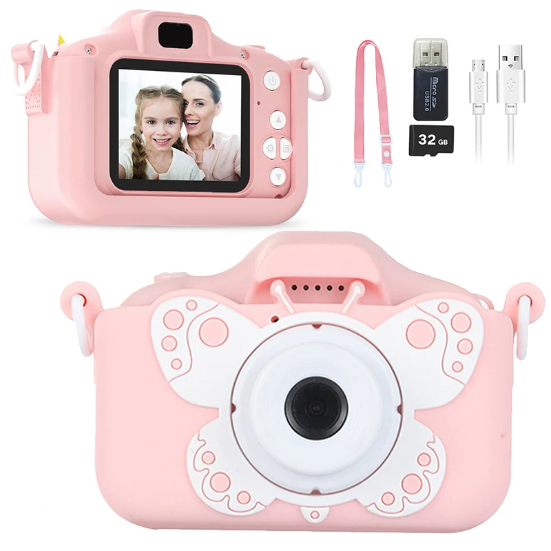 D pink 32G TF Card