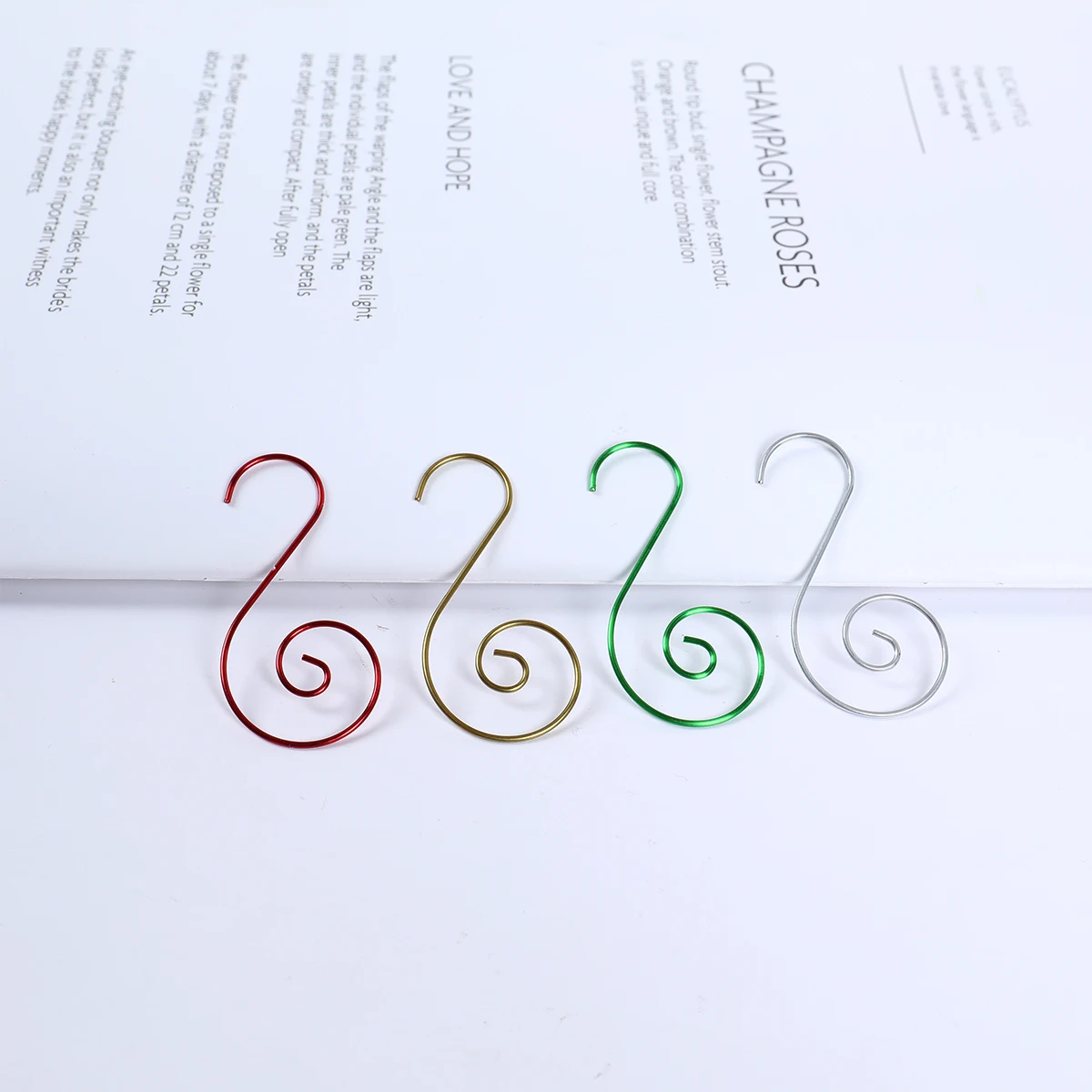 Gancho cordón feliz Navidad - Vista principal completa