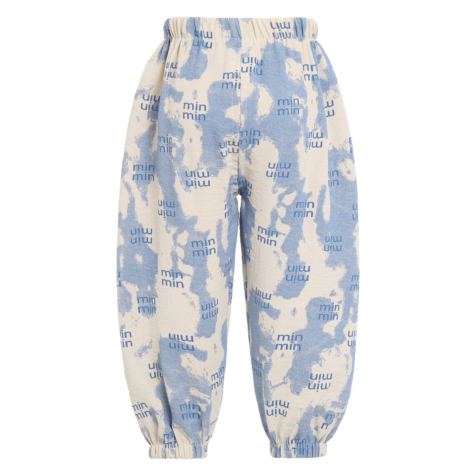 Pantalones jogger de verano para niñas con cintura elástica - imagen 2