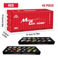 48 Piezas Grandes de Color Rojo