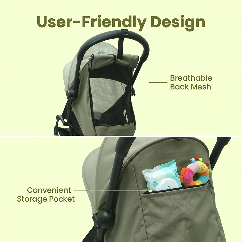 Yoyo Sombrilla UV y cojines impermeables – Accesorios cochecito - imagen 4