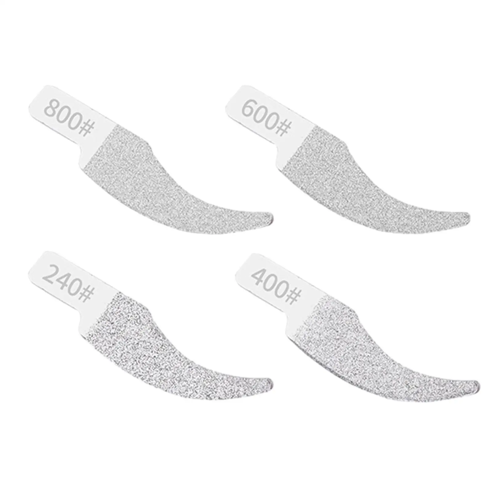 4 Pieces Hobby Model Polishing Tools Hobby Building Kits #240, #400, #600, #800