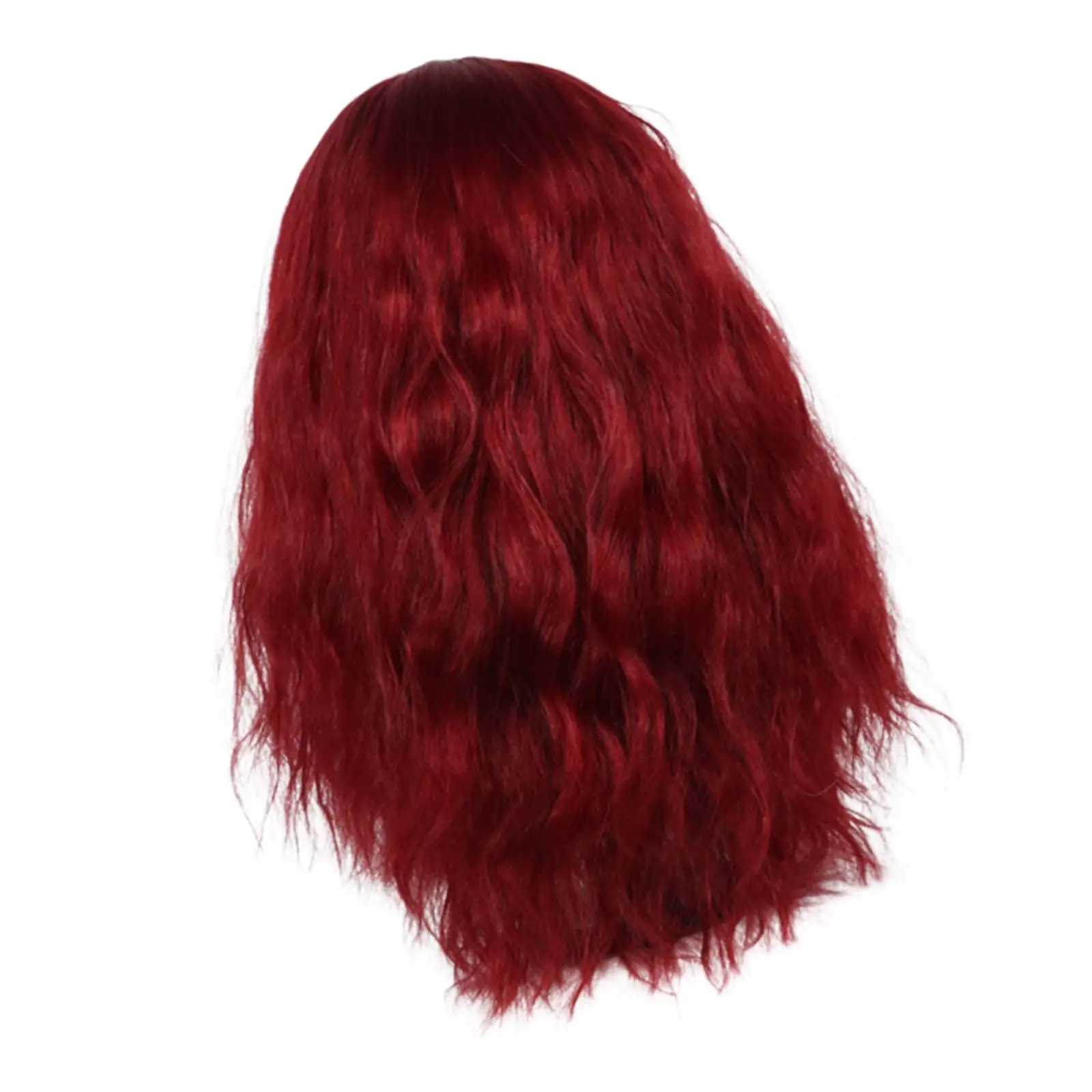 20cm BJD Doll Wig Air Supplies Heat Resistance Fiber Cute for 33-36cm Head Handmade Long Hair