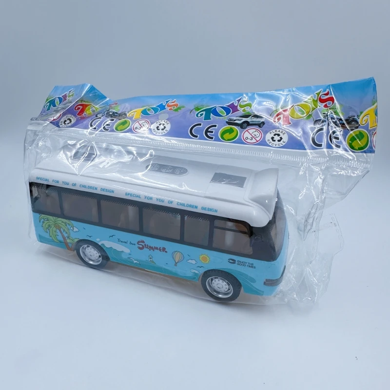 Autobús musical de fricción – Juguete interactivo para niños - imagen 5