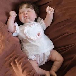 Bebe Peaches muñeca reborn realista para recién nacidos dormilona