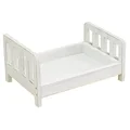 white bed
