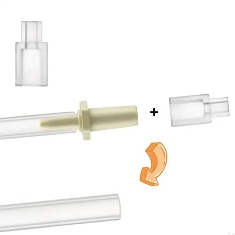 Conectores repuesto D7YD, accesorios pieza extractor leche, adaptador tubo Universal, conector extractor - imagen 3