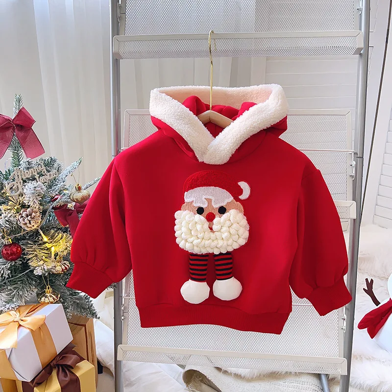Sudadera acolchada navideña para bebé – Cálido jersey de invierno - imagen 4
