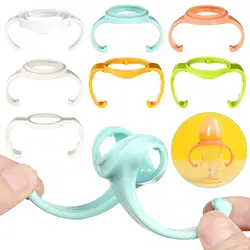 Biberón Natural de Vidrio – Boca Ancha con Agarre Ergonómico