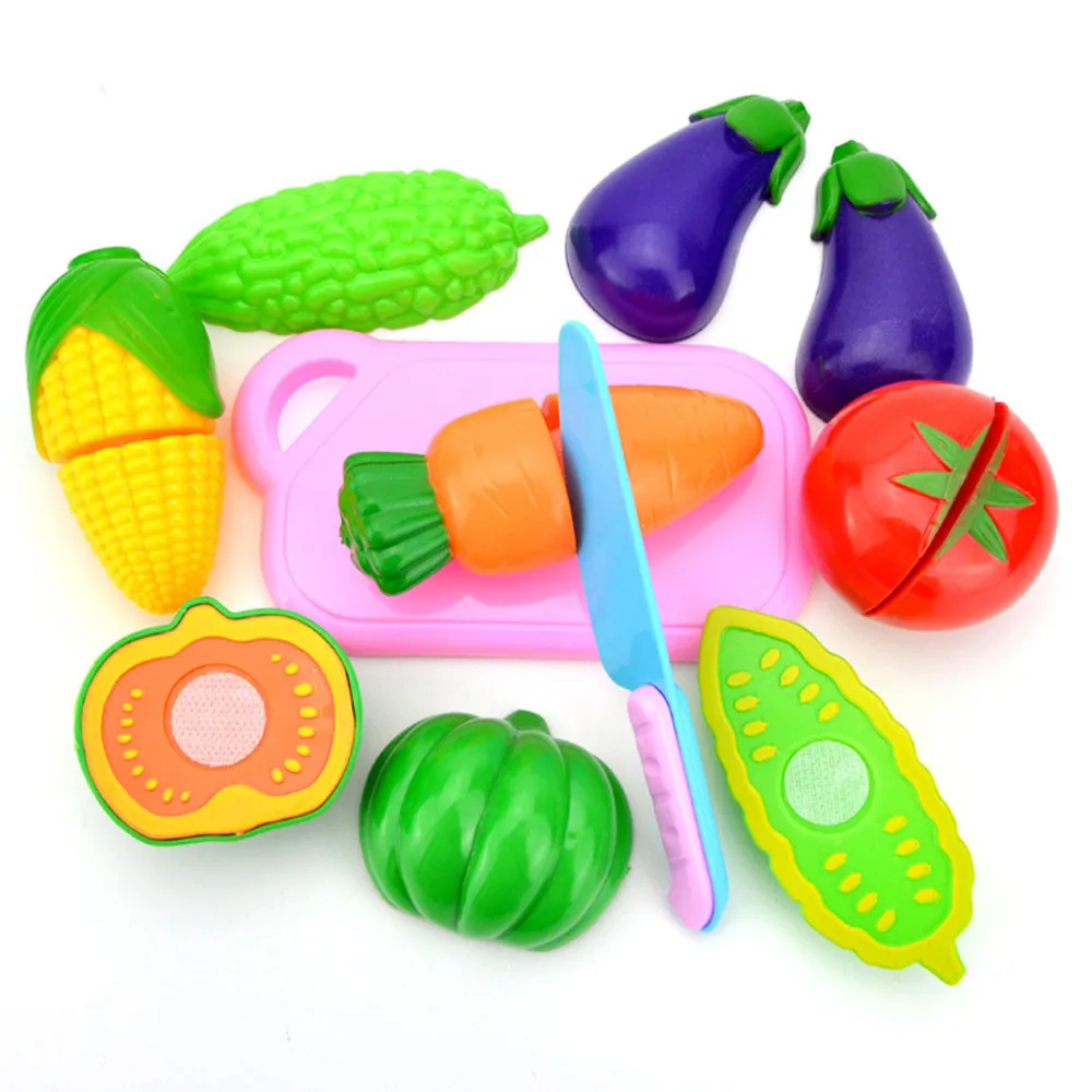 Juego de cocina con alimentos para cortar - Juguete educativo niños 3+ - imagen 5