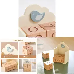 R6FD 1 Set Baby Hitos bloquea las sesiones fotos para captura del momento crecimiento