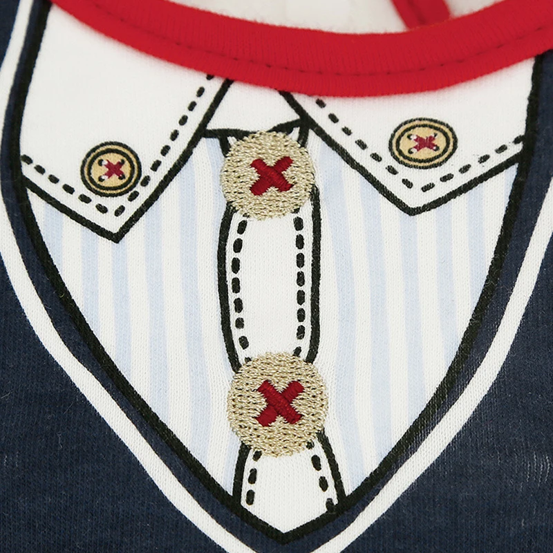 Pajarita tridimensional para bebé recién nacido a term, toalla para saliva, babero impermeable para caballero, bolsa de arroz suave para bebé masculino, impermeable - imagen 4