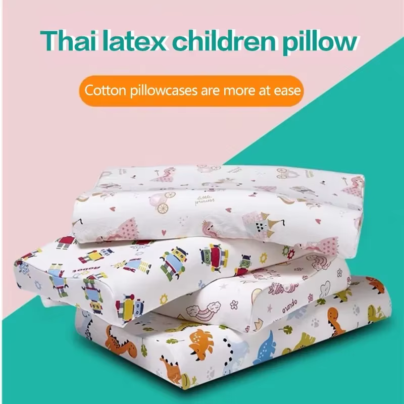 Almohada látex niños – Viscoelástica ergonómica descanso - imagen 5