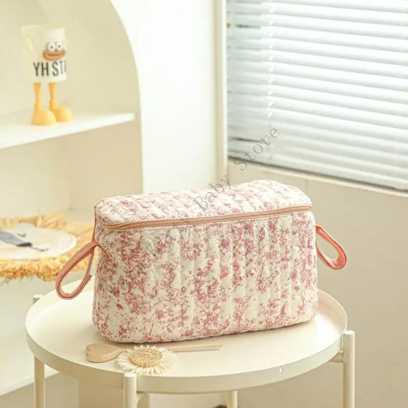 Cochecito multifunción con bolsa organizadora – Estampado floral - imagen 2